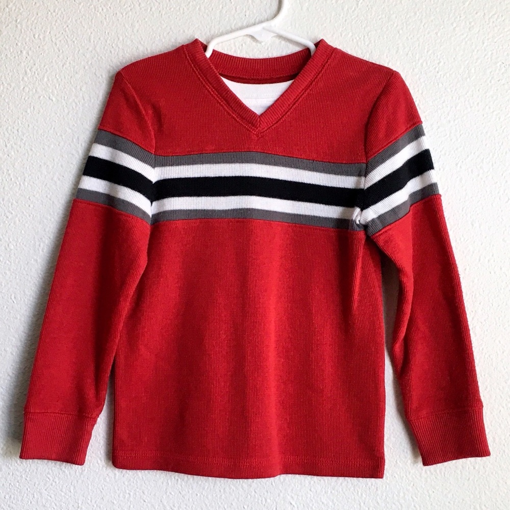 Striped Red Sweater
